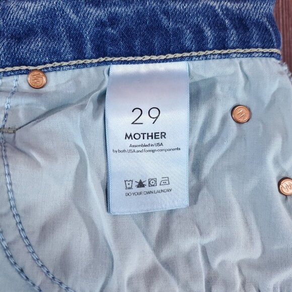 MOTHER Blue Ankle & Cropped Jeans - Picture 10 of 13